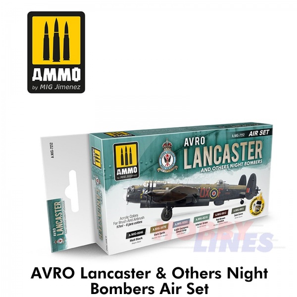 Ammo Mig A.MIG7252 Avro Lancaster and other Night Bombers Air Set